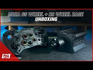 Moza GS + R9 Sim Racing Wheel Unboxing