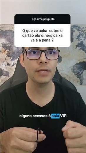 O Cartão Elo diners da caixa vale a pena? Joselito Macedo