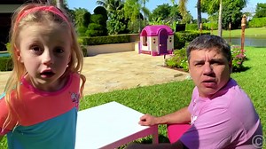 Nastya and Dad open boxes with surprises to learn the alphabet | Like Nastya Lovers