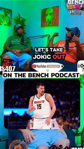 Nikola Jokic Is On The MF Clock ⏰️ #nikolajokic #nba #shorts