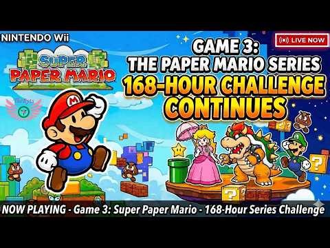 Game 3: The Paper Mario Series 168-Hour Challenge Continues - Ep 03