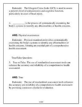 Wgu D222 Nurs 3640 Comprehensive Health Assessment Oa Exam Review 2025 TEST BANK
