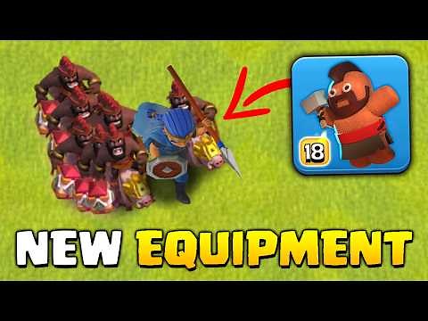 New Royal Champion Equipment in Clash of Clans!
