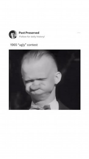 Past Preserved on Instagram: "“Ugly contests” were a bizarre and often controversial form of entertainment popular in the mid-20th century, particularly in the 1960s. These contests, which judged participants on their “ugliness,” were often held as light-hearted events in small towns or as part of fairs and local celebrations. Follow (us) @pastpreserved for daily interesting history! ⏳ #history #historical #didyouknow #themoreyouknow #1960 #uglycontest #weirdhistory"