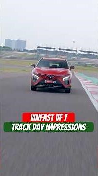 VinFast VF 7 Track Day Impressions | Best of 2025 | autoX | #shorts