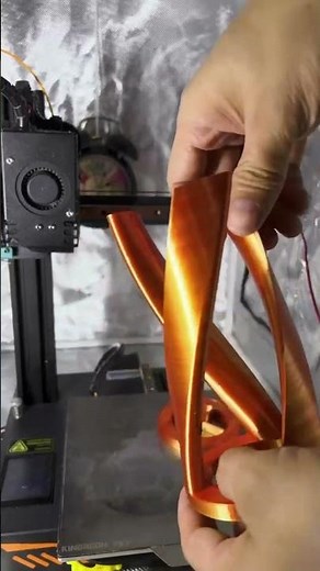 Vertical Wind Turbine by FormFutura Time Lapse on KINGROON KP3S 3D Printer