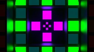 Multicolor Strobe Lights System Background VJ Loop in 4K