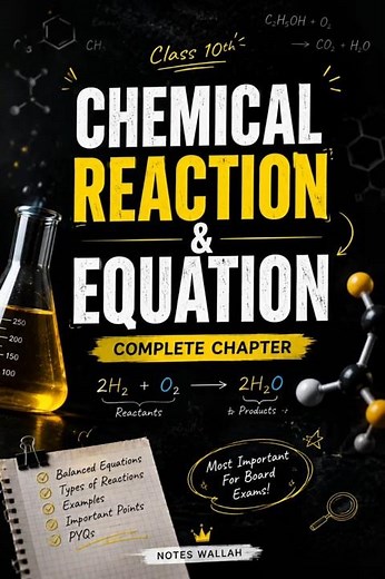 Class 10 Science Notes PDF | ₹9 Chapter Notes | Full PCB ₹99