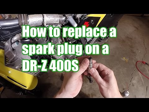 How to Replace a Spark Plug on a DRZ400