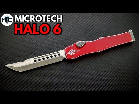 Microtech Halo 6 OTF Automatic Knife - Overview and Review