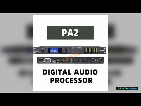PAPA2260 professional digital audio processor 3 into 6 out of speaker audio matrix signal