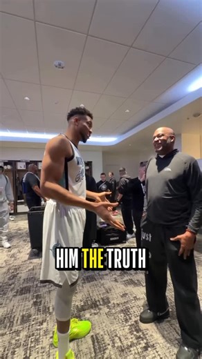 NBA | @giannis_an34 messes with @dylharpp… and Ron Harper Sr. Steps in! 😂 NBA All-Star Media Day presented by @att • 2026 NBA All-Star Game: Feb.... | Instagram