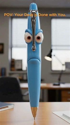 When Office Desk Objects Are Fed Up (AI Animation) Part~2