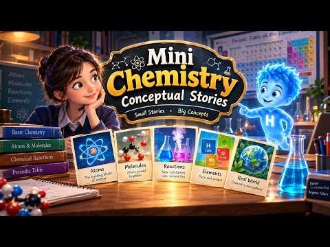 Mini Chemistry Stories 🧪✨ | Fun Chemistry Concepts You’ll Never Forget!