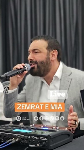 ZEMRAT E MIA - Live | Adem Ramadani