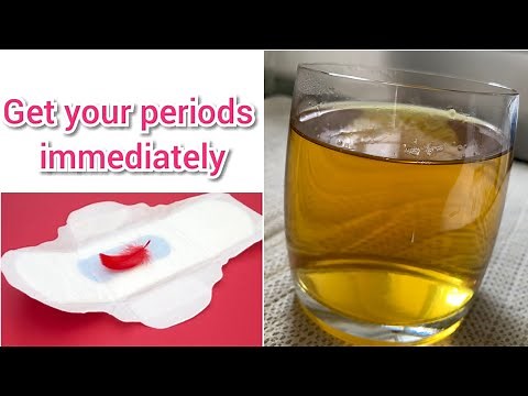 How to Get Periods Immediately | Effective Home Remedy | How to get Regular Periods Naturally