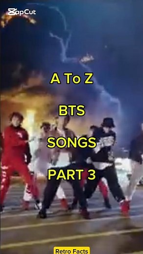 A To Z BTS Songs 🖤💗 (Part 2)