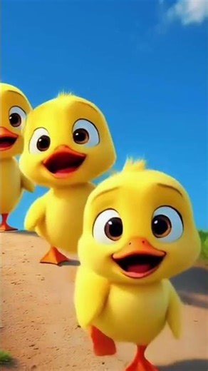 Five Little Ducks Remix🐤 Nursery Rhymes & Kids Songs | Kinderfun nursery rhymes #Shorts