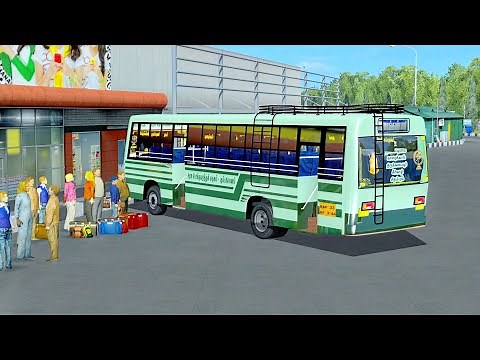 TamilNadu TNSTC Bus Release | TNSTC Realistic Bus Driving | Ets2 gameplay