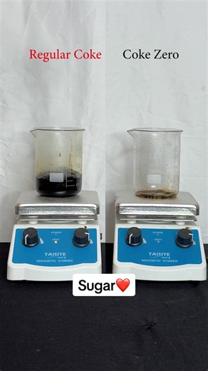 Sugar vs coke: Surprising science results