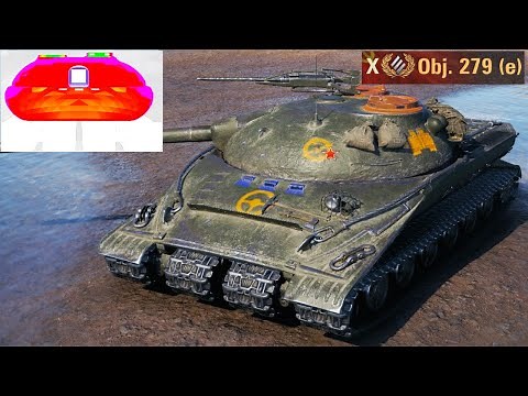 Object 279 (e) World of Tanks - WeakSpots and Armor Review