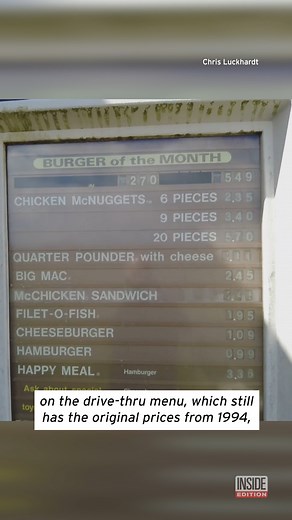 Thanks to photographer Chris Luckhardt, an abandoned McDonald’s on the island of Adak in Alaska has turned into a time capsule. | Inside Edition