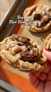 These Christmas Crack Cookies are absolutely incredible and combine two holiday favorites in one amazing cookie! They're brown butter cookies stuffed with homemade Christmas crack (that wonderfully addictive caramel saltine toffee everyone loves). Every single bite has buttery cookie, crunchy toffee, chocolate, and just a hint of salt. They're sweet, salty, crunchy, chewy, and absolutely impossible to stop eating! If you've never made Christmas crack before, it's that popular caramel saltine tof