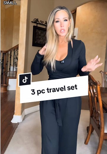 3-Piece Athleisure Travel Set – Comfortable Workout & Errand Outfit