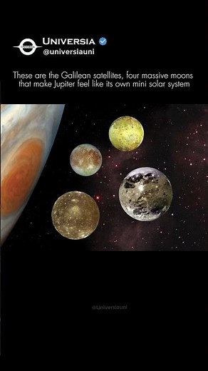 The Four Moons of Jupiter! 🪐🌕