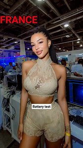 #RobotCheck 🤖🔋 #BatteryTest ⚡ #FutureTech 🛰️ #AIShowcase 🤯 #InnovationHub 🔥 #FranceExpo 🇫🇷 #NextGenRobot 👩‍💻 | Aditi R Khanna Aanu