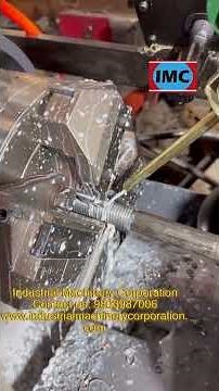Automatic Rod Threading Machine 🔥⚙️ | High Speed Industrial Threading Solution