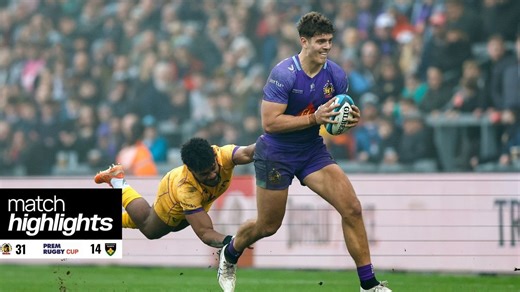 Match highlights | Exeter Chiefs v Northampton Saints, Prem Rugby Cup semi final | Exeter Chiefs