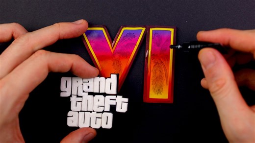 Watch me bring the GTA 6 logo to life!