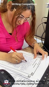 2.1K views · 38 reactions | Writing competition correction Stay tuned | Elite International Schools | Facebook