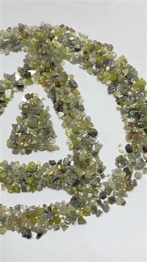 Uncut Diamant Lot Multicolore Naturel Diamant Seul 10 + Carats Décolleté 1-4.5MM