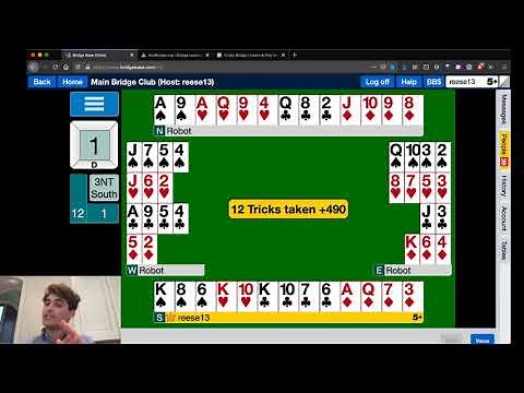 Learn to Play Bridge: Opening Balanced Hands from 12 to 27 Points! Learn the Notrump Opening Ladder