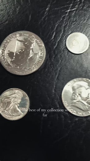 Best of my collection so far #silver #stackingsilver #foryoupage #fyp #coins