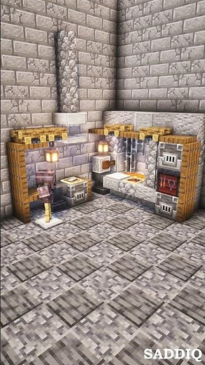 3 Furnace Design | Interior ideas | Tutorial | Building ideas | Minecraft Timelapse #saddiqideas
