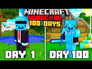 I Survived 100 Days in 1.19 Minecraft Hardcore...