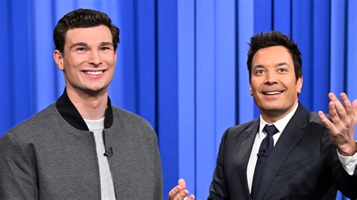 Fresh off Indiana Football's historic college football championship win, 2025 Heisman Trophy Winner Fernando Mendoza crashes Jimmy’s monologue to break some more records! | The Tonight Show Starring Jimmy Fallon
