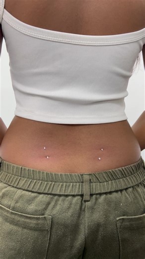 Surface Back Dermals Piercing Showcase