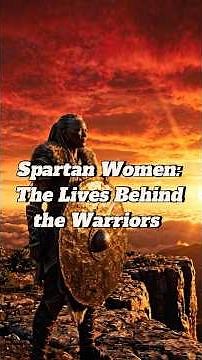 Spartan Women: The Lives Behind The Warriors #mythicorigins #history #ancientrelics