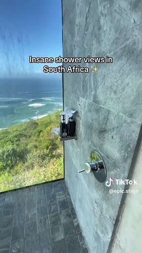 Stunning Shower Views at Pezula Heaven Can Wait in Knysna, South Africa