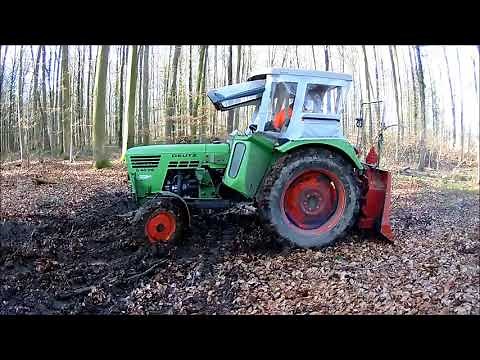 Farm Vlog #22 Der Wald ruft! Deutz-Fahr D4006 & Ihc 633 im Einsatz