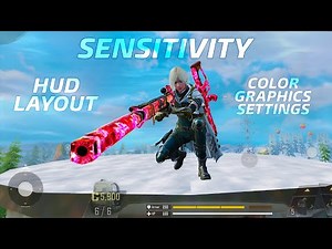 👑 CODM BR Sensitivity + 4 Finger HUD + Graphics Settings + Best AK47 & DLQ Loadout | Low End Device🎯