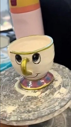 DIY “Chip” the Teacup in Clay | Disney Clay Craft
