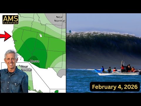 California Rain Returns! Huge Surf & Record Warmth Possible This Week