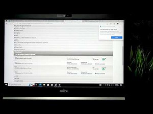 How to update and install drivers on a FUJITSU Celsius