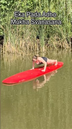 SUP Yoga Pose Only Pros Can Hold! #supyoga