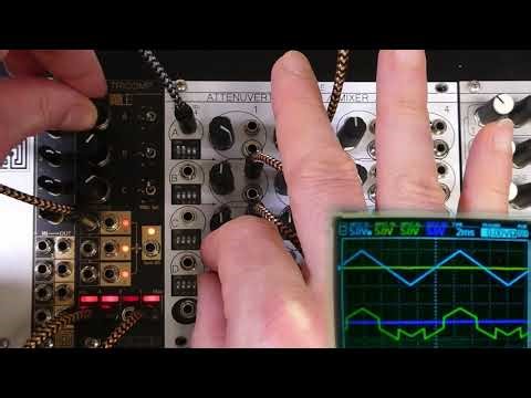 Synth tip with Eurorack: Waveshaping with the TRICOMP